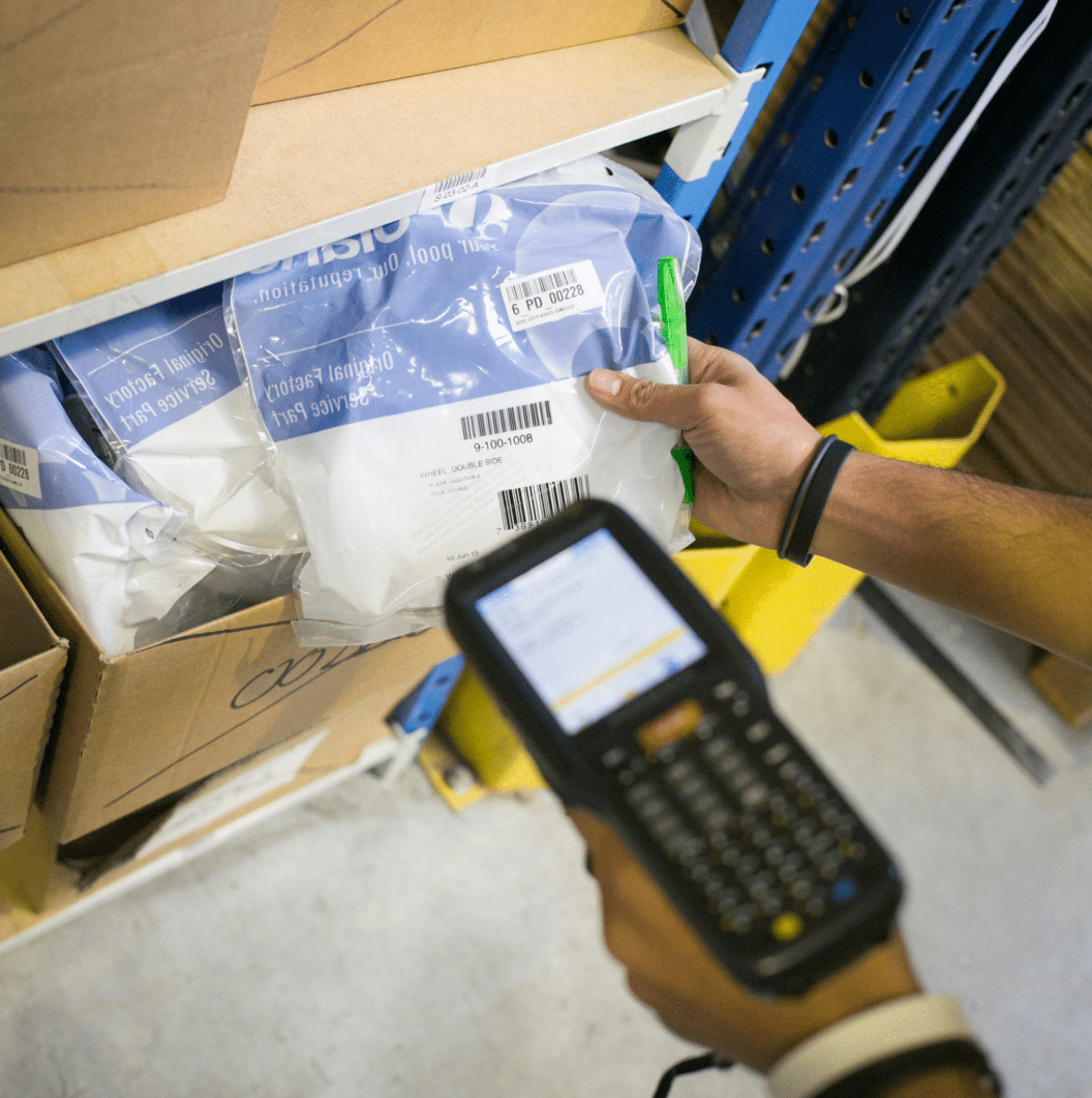 Picking et préparation des commandes<br />
